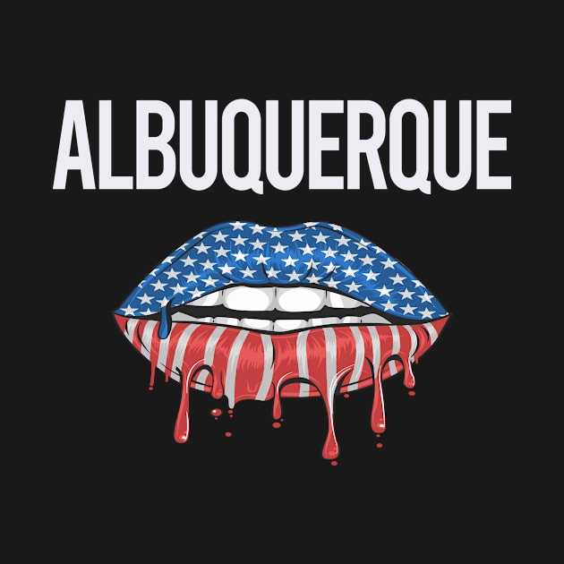 USA Flag Lips Albuquerque by rosenbaumquinton52