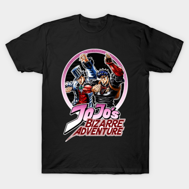 Discover JOSEPH AND ZEPPELIN - Jojos Bizarre Adventure - T-Shirt