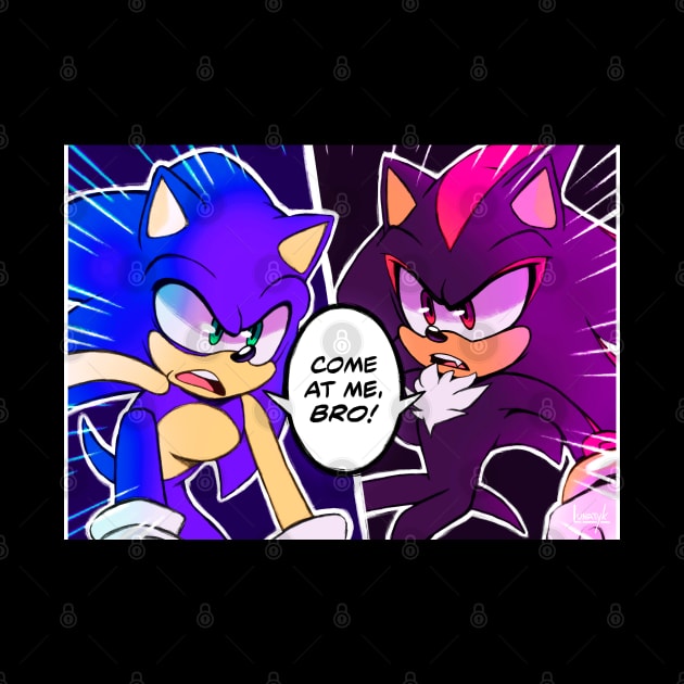 Sonic and Shadow by Lunatyk