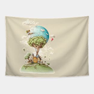 Save The Earth Tapestry