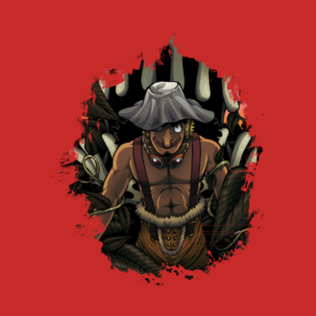 One Piece Anime Usopp Anime TShirt TeePublic