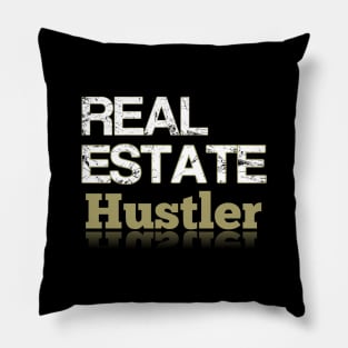 Real Estate Hustler Pillow