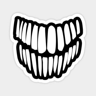 Smiling Teeth 3 Magnet