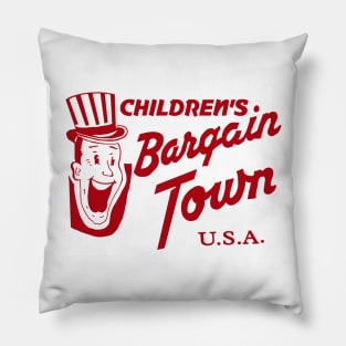 Bargain Town U.S.A. Pillow