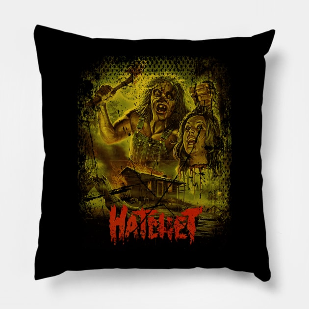 Gifts For Women Men B Movies Pillow by Super Face