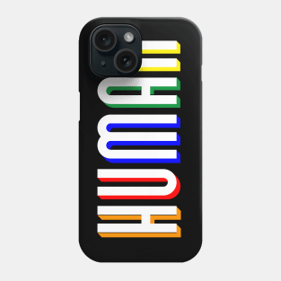 Human - Rainbow Pride Phone Case