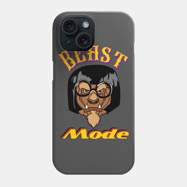 Beast Mode Phone Case by EnchantedTikiTees