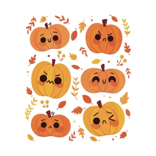 Cute Pumpkin Collection T-Shirt