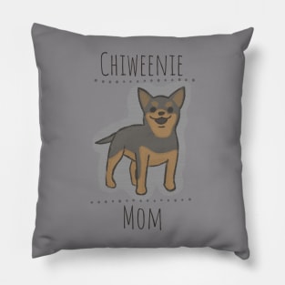 Chiweenie Mom Pillow