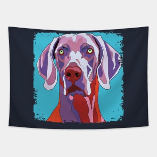 Weimaraner Pop Art - Dog Lover Gifts Tapestry