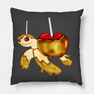 Caramel apple turtle Pillow