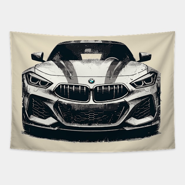 BMW Z4 Tapestry by Vehicles-Art