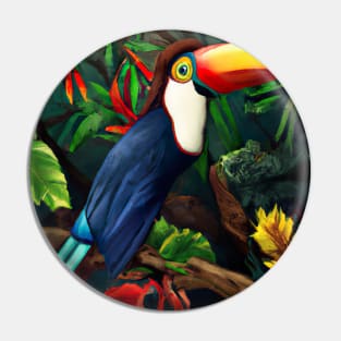 Jungle Toucan Pin