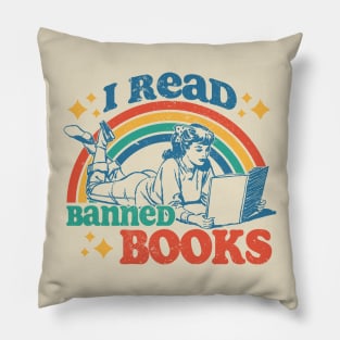 I Read Banned Books Pillow