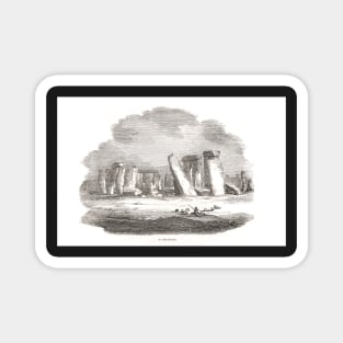 Stonehenge prehistoric monument, England Magnet