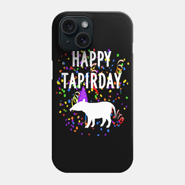 Tapirday zodiac sign April 27th Odd-toed ungulate motif Phone Case by FindYourFavouriteDesign