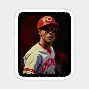 Eric Davis in Cincinnati Reds Magnet