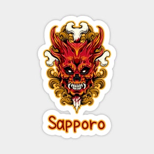 Sapporo 札幌市 city demon Magnet