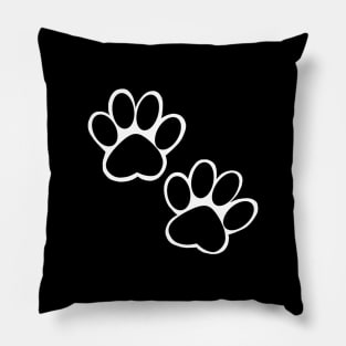 Cat Footprints Pillow