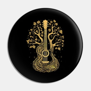 Guitar tree for guitar lover Pin