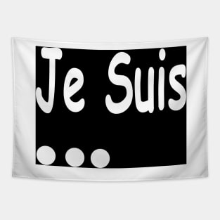 Je Suis Charlie Tapestry