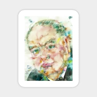 WINSTON CHURCHILL - watercolor portrait .4 Magnet