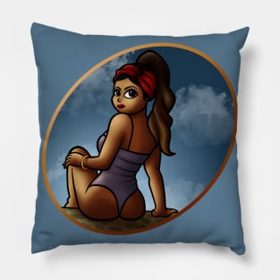 Beach Beauty Pillow