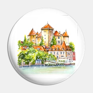 French castle Pin