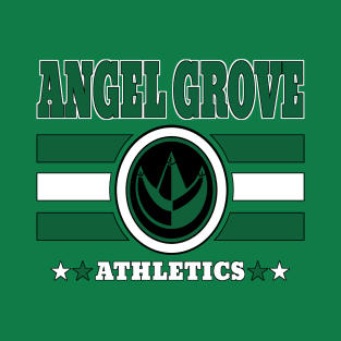 Angel Grove Athletics - Green T-Shirt