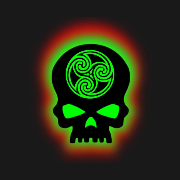 Samhain Celtic Skull by Celtic Morrigan