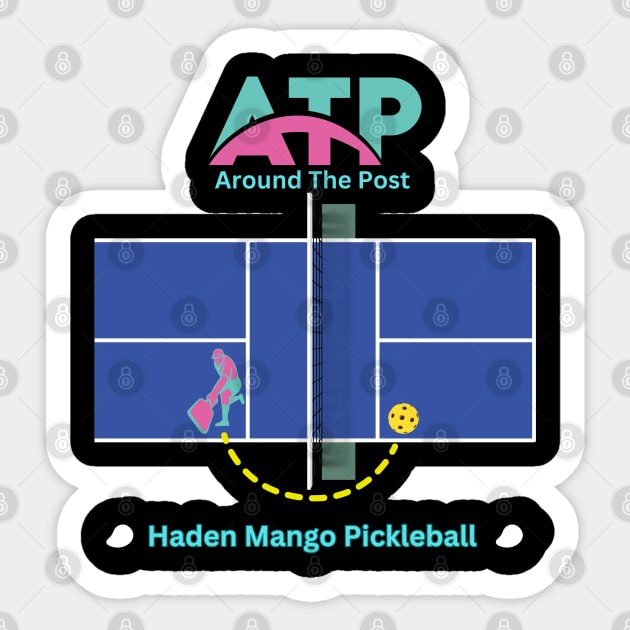ATP - Pickleball - Sticker | TeePublic