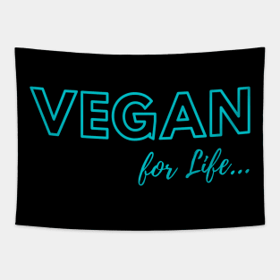 Vegan For Life Tapestry