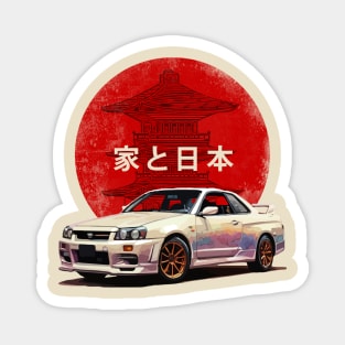 JDM Nippon Nissan Magnet