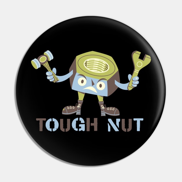 Tough Nut Pin by RussellTateDotCom