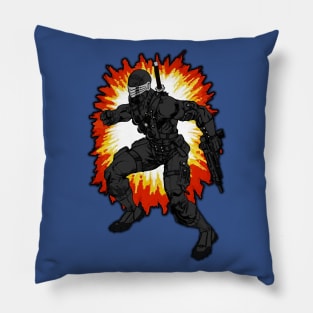 Snake Eyes Pillow