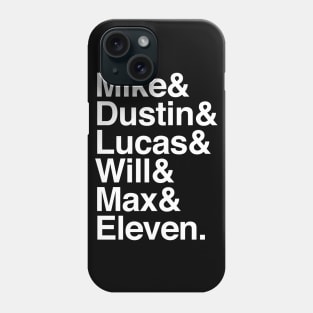 Stranger Things // Names List Design Phone Case