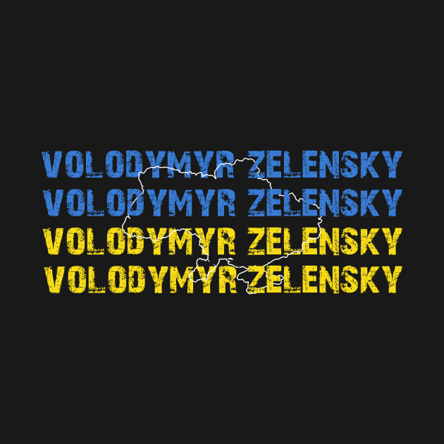 volodymyr zelensky by TeeAMS