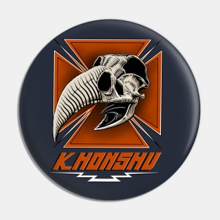 Khonshu skull Pin