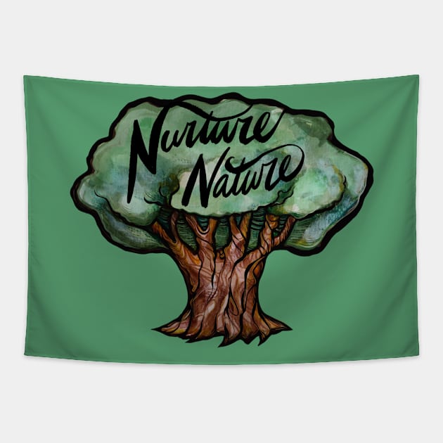 Nurture Nature Tapestry by bubbsnugg