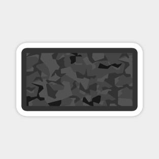 Design camo pattern dark grey Magnet