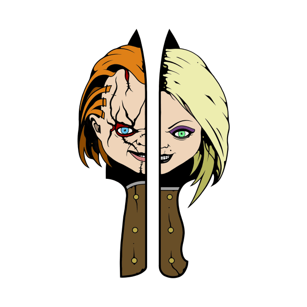 Chucky & Tiffany Knives by Creative Terror