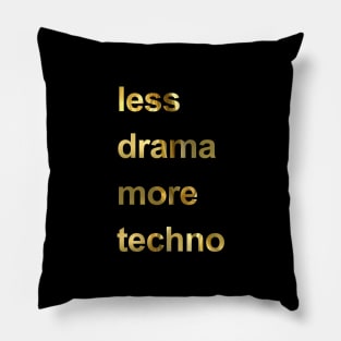 Techno music - electronic music festival Pillow