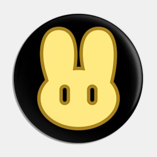 MOON PRISM - BUNNY SIGN YELLOW Pin