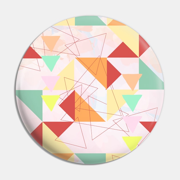 Multicolor pattern Pin by Crazyjazz 