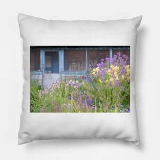 Cottage Garden Vintage Home Pillow