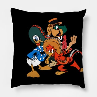 Three caballeros Pillow