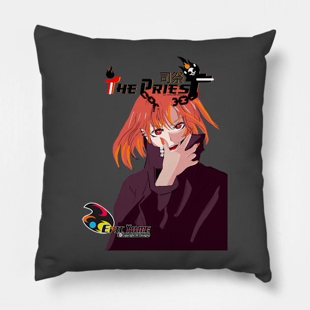 Demon apostle Pillow by EPICYUME