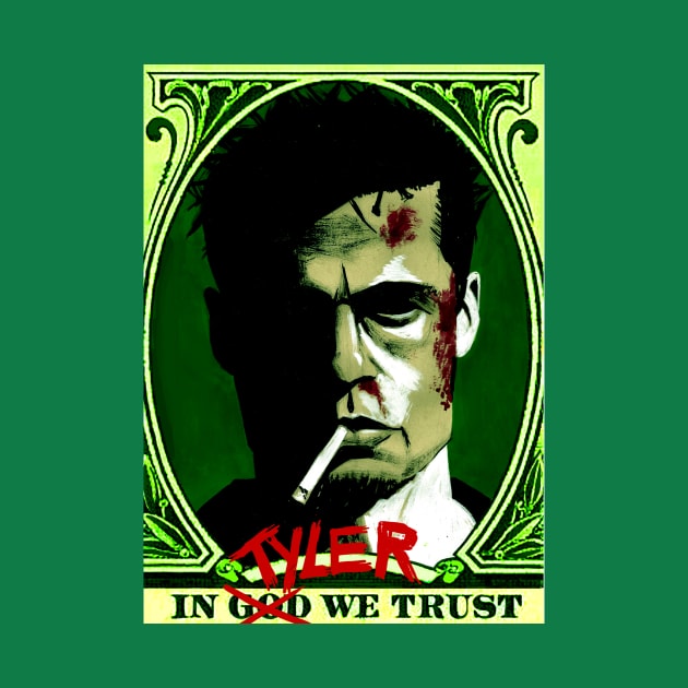 Fight Club "In Tyler We Trust" by Mikekimart