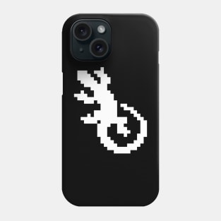 Cool lizard for black Phone Case