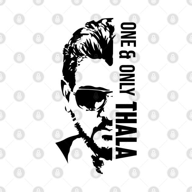 Ajith kumar One and Only Thala Kollywood Tamil by alltheprints